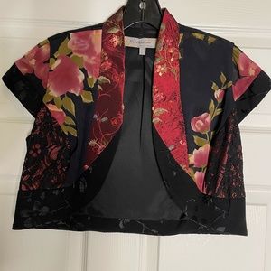 Alexis Boutique Size Small Cropped top jacket Beautiful!